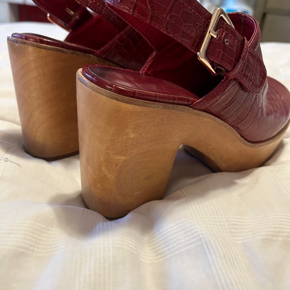 Charlotte Stone size 9 Bonnie in red crocodile leather - Picture 5 of 11